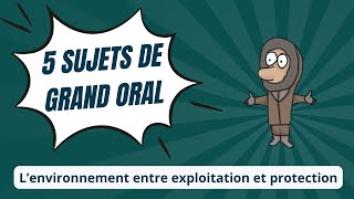 HGGSP  5 sujets de Grand Oral en moins de 2 minutes 56 [upl. by Enileoj]