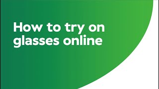 Specsavers  How to try on glasses online [upl. by Nednal650]