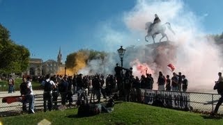 JUSTICE POUR CASTI Manif nationale Ultras [upl. by Kcirdet497]