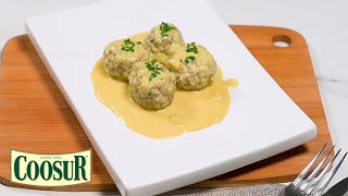 Albóndigas en Salsa de Almendras  Receta TRADICIONAL [upl. by Knepper228]