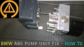 BMW Dynamic Stability Control Fault  Fixed  How To DIY [upl. by Reppep906]