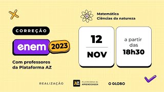 Enem 2023  Correção e análise de Matemática e Ciências da Natureza [upl. by Raskin435]