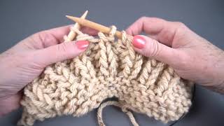 How to Fix Fishermans Rib in Knitting [upl. by Ranger380]