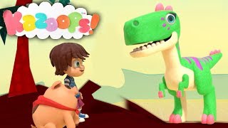 Kazoops  10 Fun Learning Songs For Kids  Flying and Dinosaurs 🚀  Monty and Jimmy Jones [upl. by Ecinej687]