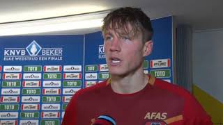 Wout Weghorst na FortunaAZ quotLucky goalsquot [upl. by Lelith]