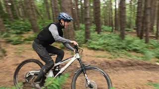 Beamish woods MTB raw [upl. by Seuqirdor]