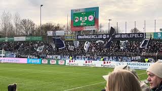 Arminia Bielefeld Fans in Lübeck [upl. by Ametaf]