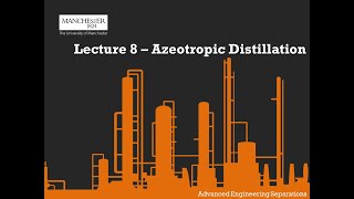 Azeotropic Distillation Options [upl. by Sivad]