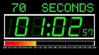 3 Minutes Countdown Digital Version  Remix BBC Countdown  50FPS [upl. by Nilson]