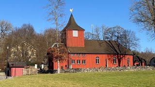 Råda Kyrka och Ingvar Oldsbergs gravplats Mölnlycke [upl. by Ecarg]