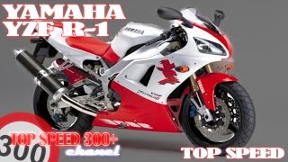 Yamaha R1 TOP SPEED 300 old school [upl. by Vincelette973]