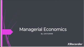 Importance of elasticity of demand in managerial decision [upl. by Hassin]