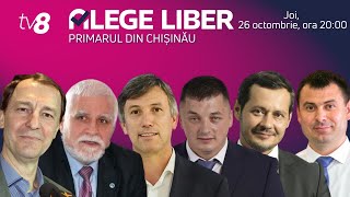 Dezbateri electorale „Alege liber” la TV8 cu Mariana Rață Chișinău 26102023 [upl. by Rianna]