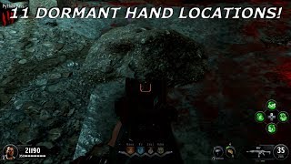 Ancient Evil Gauntlet Hand Locations 11 Locations Black Ops 4 Ancient Evil [upl. by Norrej]