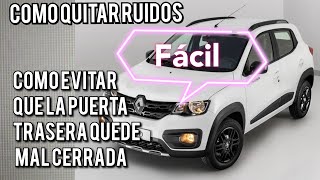 COMO QUITAR SONIDOS EXTRAÑOS INTERIOR KWID RENAULT [upl. by Bahner]