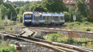 Betrieb im Bahnhof Halberstadt [upl. by Ingelbert]