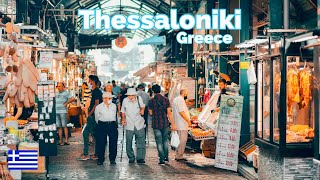 Thessaloniki Greece  March 2023  4K HDR 60fps Walking Tour [upl. by Llahsram897]