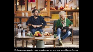 En bonne compagnie  un magazine sur les animaux avec Sophie Davant [upl. by Mirilla]