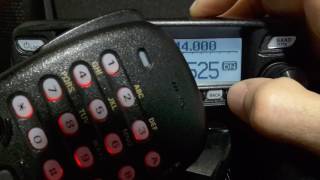 How to quick toggle between digital and analog modes with Yaesu FTM100D [upl. by Pavier]