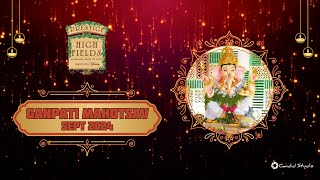 Prestige Highfields Ganpati Mahotsav 2024 Highlights [upl. by Audry]