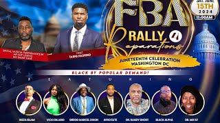 Rally 4 Reparations FBA ALL DAY tariqnasheed [upl. by Lacy100]