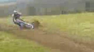 Chute moto cross [upl. by Lilias]