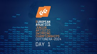 European Aquatics Junior Artistic Swimming Championships  Malta 2024  Day 1  Morning Session [upl. by Lorsung600]