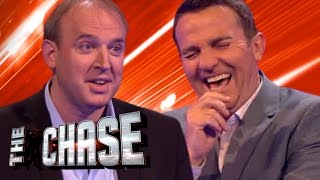 The Celebrity Chase  Tim Vine Cracks Bradley Up [upl. by Wixted22]