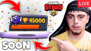 🔴LIVE RECORD DE TROFE PE CONTUL PRINCIPAL  BRAWL STARS ROMANIA [upl. by Marco]