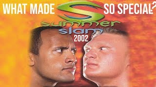 What Made SummerSlam 2002 So Special [upl. by Riorsson]