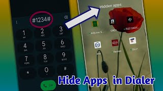 How To Hide Apps In Dialer In Realme OppoVivoRedmi amp Samsung Phones [upl. by Ameerak]