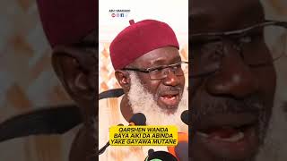 QARSHEN MUTANEN DA MASA AIKI DA ABINDA SUKE GAYAWA MUTANE Sheikh Ahmad Tijjani Yusuf guruntum arew [upl. by Anyad]