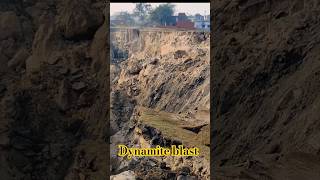 dynamite blast Earth disaster coal mining vlogs viralvlog coalmining adventure [upl. by Lenci438]