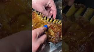 KUZU PİRZOLA TANDIR NASIL YAPILIR yemek kuzu tandır food kebab et kebap bbq delicious [upl. by Ahkos]