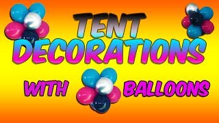 Tent Decorations  DIY Tutorial [upl. by Holbrook728]