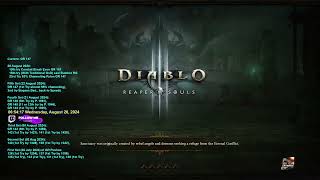 D3 28Aug2024 EU Season 32 GoD DH Solo GR 147 24th to 33rd Try Win Kadala Primal Hunters Wrath [upl. by Eramat932]