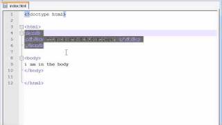 XHTML and CSS Tutorial  3  body and headers [upl. by Willis701]