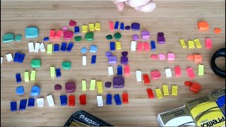 Polymer Clay 101  Conditioning Clay Colour Recipes amp Mixing Colours Handmade Earring Tutorial [upl. by Aehta719]