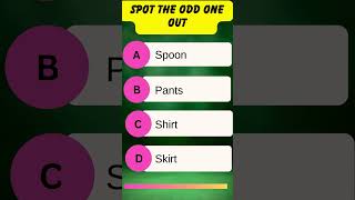 CAN YOU SPOT THE ODD ONE challenge shorts short shortvideo shortsvideo 44 [upl. by Rivy42]