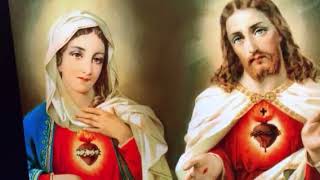 Daily Consecration to the Sacred Heart of Jesus and Immaculate Heart of Mary Pray for us [upl. by Otsugua]