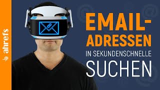 EMail Adressen finden in Sekunden [upl. by Onidranreb269]