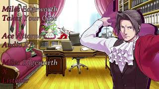 Miles Edgeworth Takes Your Case II Ace Attorney Audio RP II Miles Edgeworth X Listener [upl. by Given180]