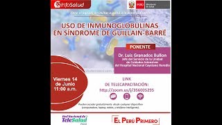 USO DE INMUNOGLOBULINAS EN SÍNDROME DE GUILLAINBARRÉ [upl. by Aneer365]