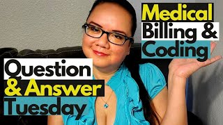 QUESTION AND ANSWER TUESDAY MEDICAL CODING  26 Jan 2021  MEDICAL CODING WITH BLEU [upl. by Eidak]