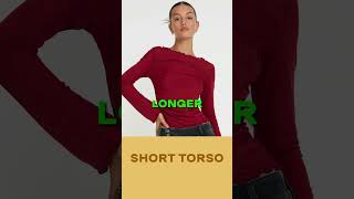 Short Torso  What to Wear to Dress Your Body Shape [upl. by Nortad985]