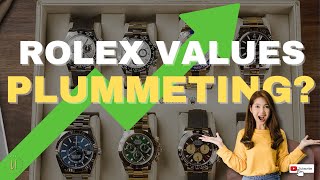 Why Are Rolex Values Plummeting [upl. by Ytirahc656]