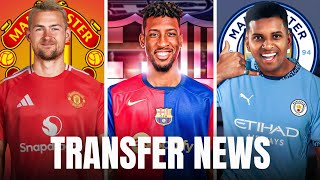 Sterling meta Juventusa Laporte želi nazad u La Ligu United doveo dva igrača  TRANSFER NEWS 20 [upl. by Saticilef]