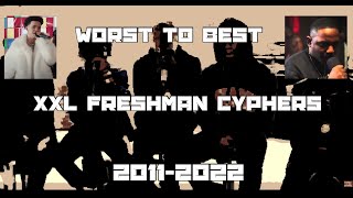 All 123 XXL Freshman Cyphers Ranked From Worst To Best 20112022 [upl. by Ntsuj300]