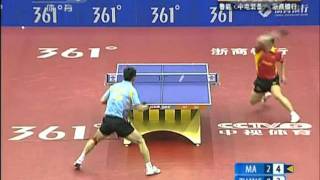 Chinese Superleague 2011 Ma LinZhang Jike [upl. by Devin360]