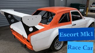 escort mk1 race car [upl. by Dyrrej]